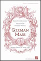 German Mass SATB Singer's Edition cover